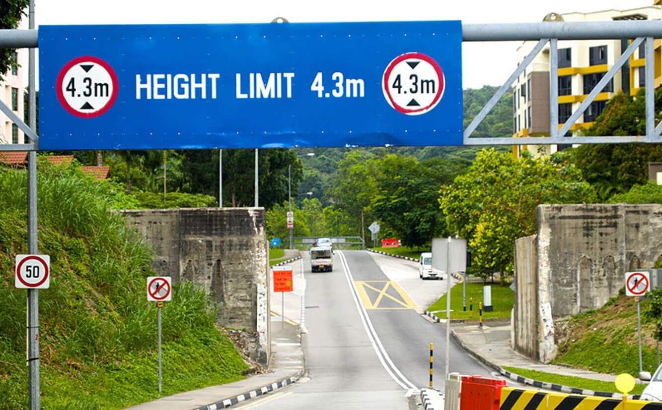 Height Warning Gantry